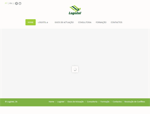 Tablet Screenshot of logistel.pt